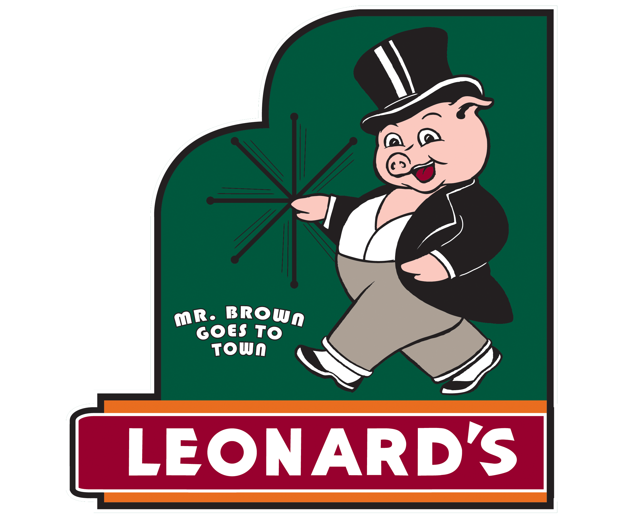 Leonard's Pit Barbecue logo